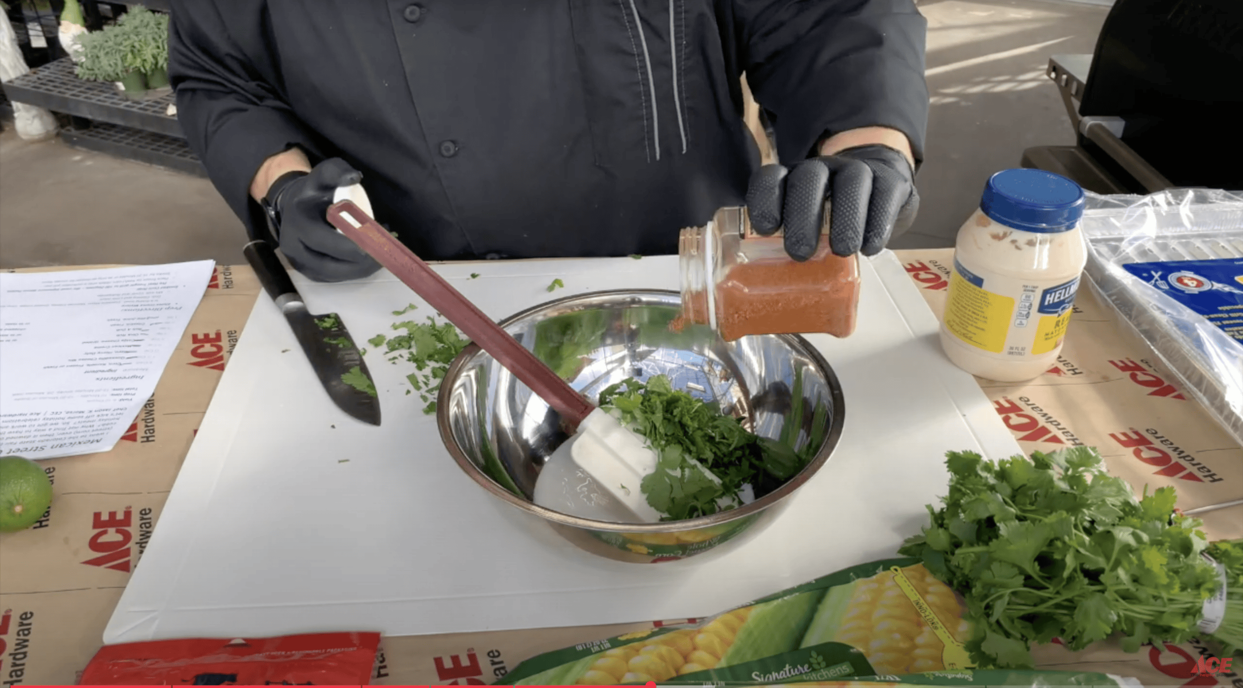 Mix Ingredients in Bowl